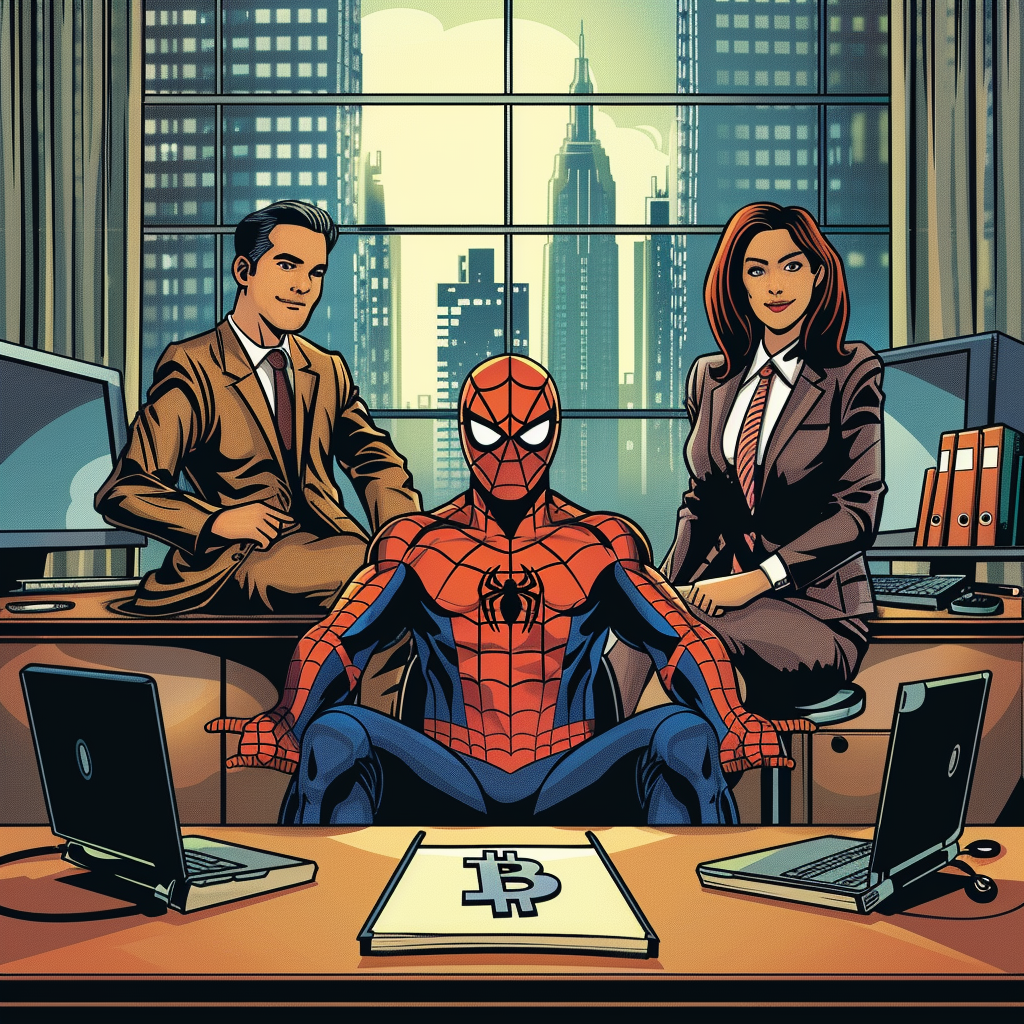 yippiebeans_In_the_style_of_Archer_TV_series_Spiderman_sittin_d261099c-8494-451f-ac88-8722b405714f_1